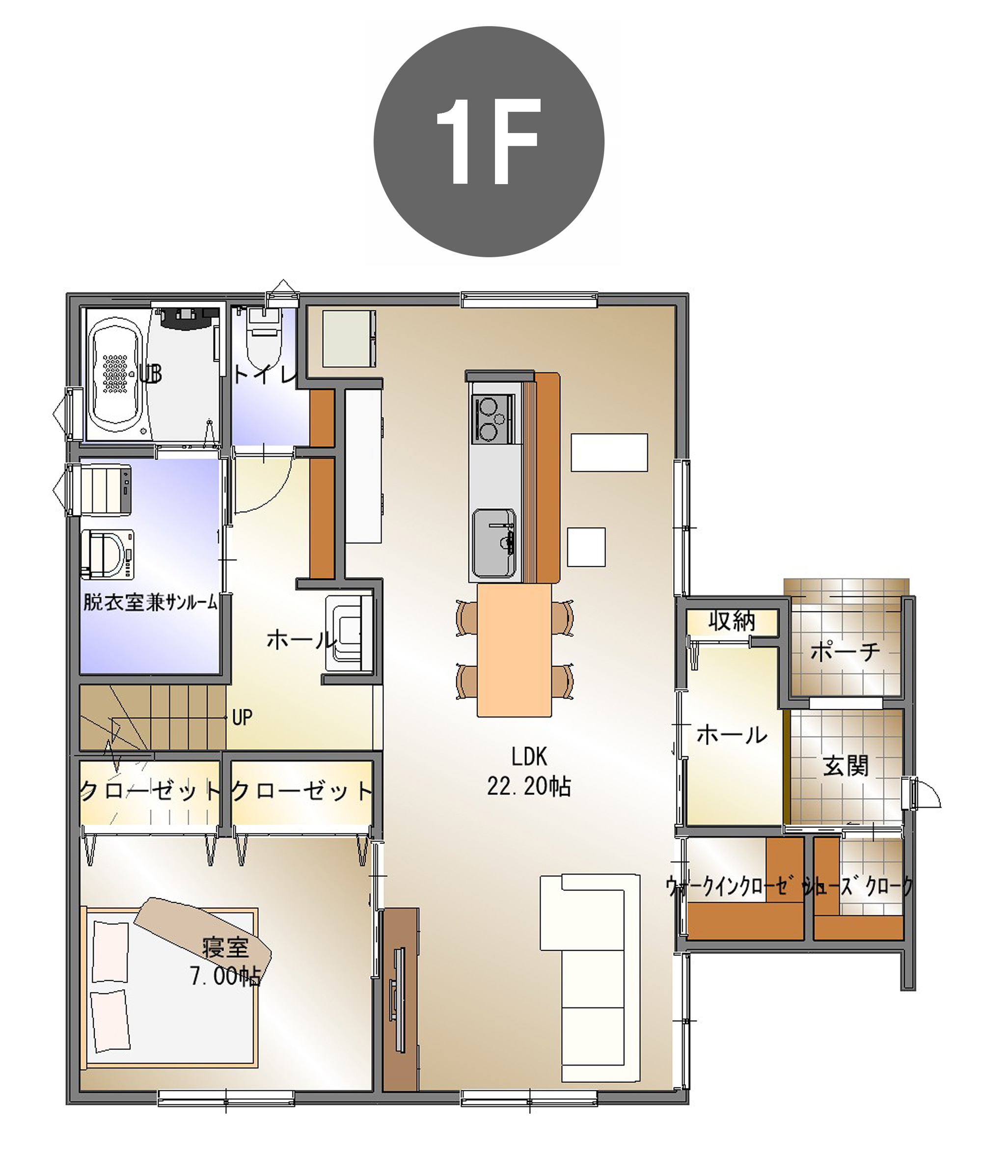 モデルハウスフロアマップ